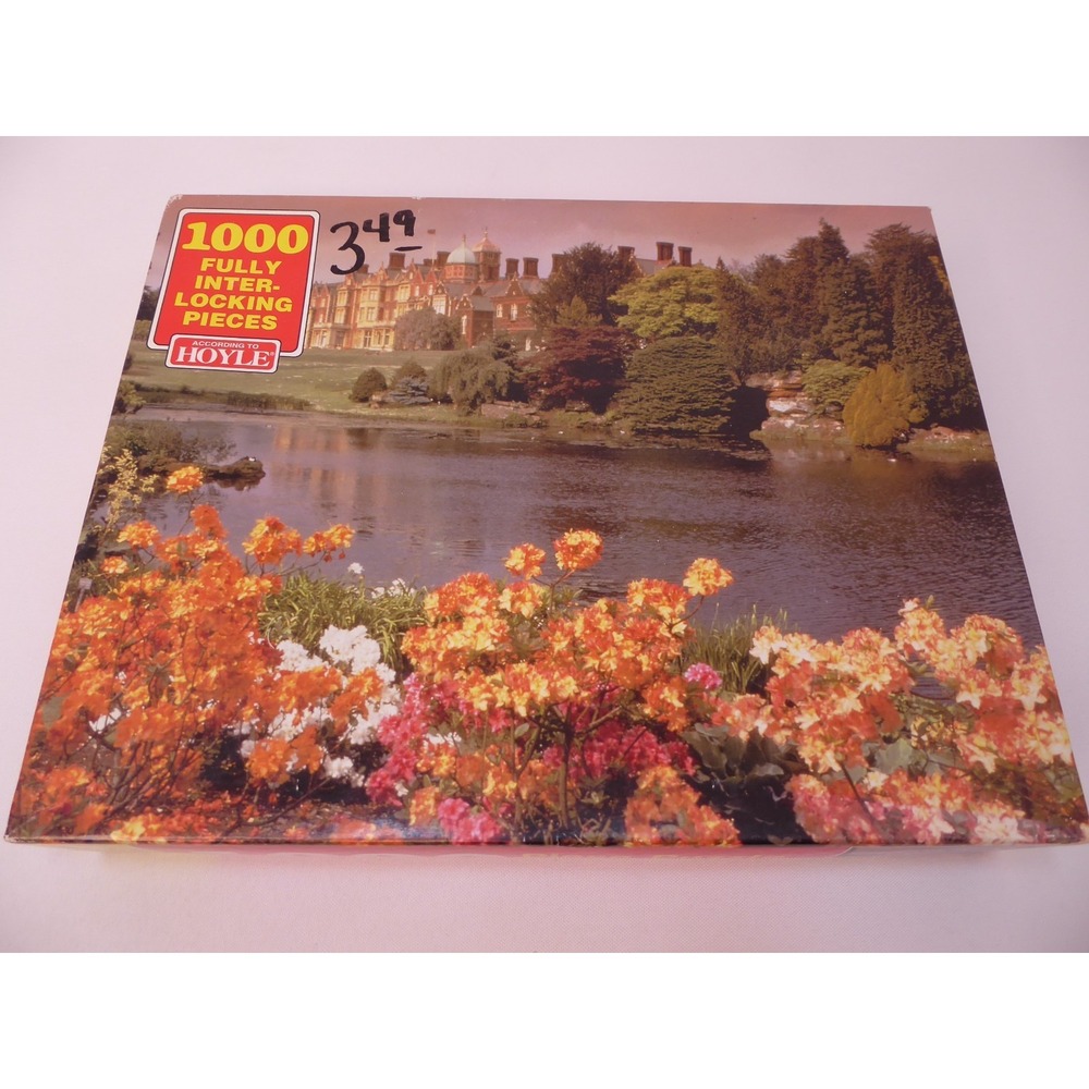 VTG NEW SEALED Hoyle 1000 Piece Puzzle Sandringham House, Great Britian
